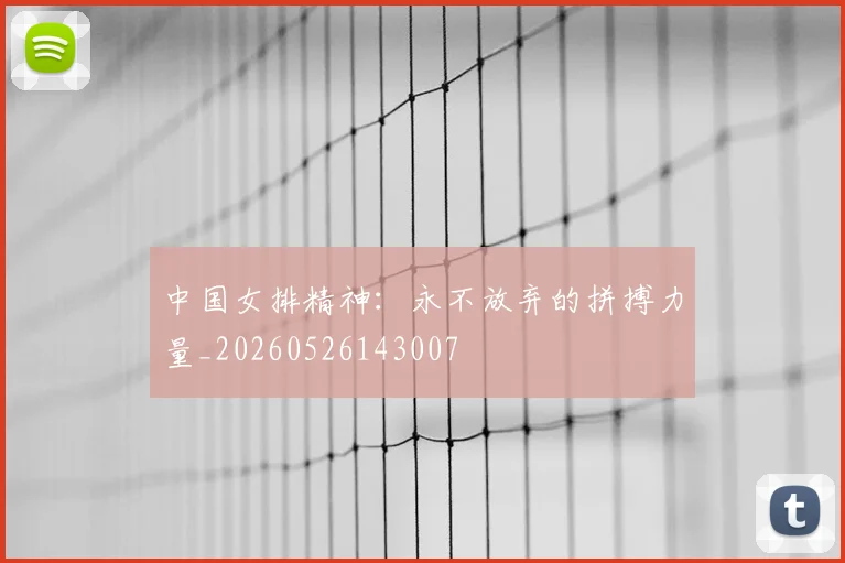 中国女排精神：永不放弃的拼搏力量_20260526143007